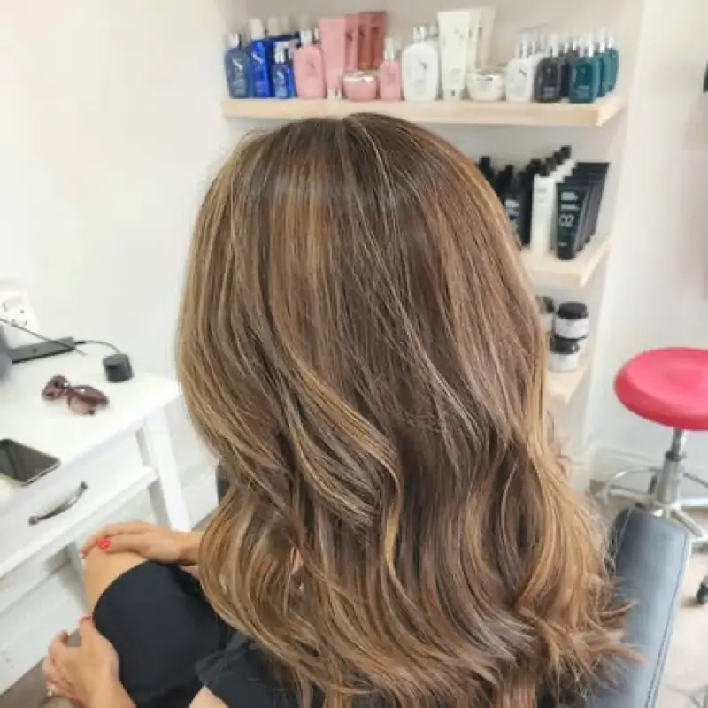 Finished look